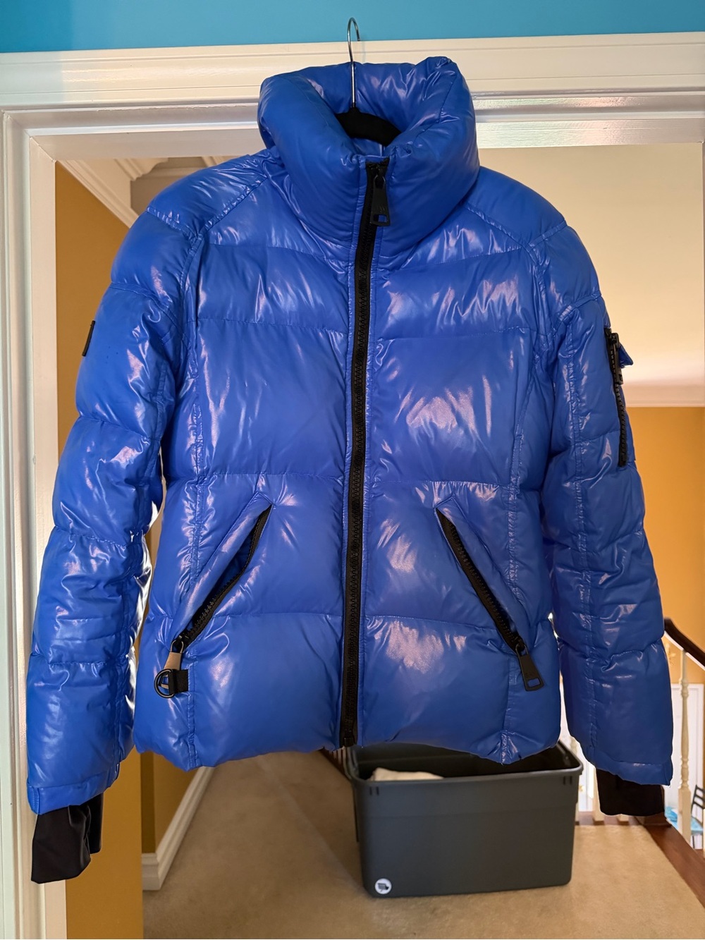SAM. Royal Blue Ski Puffer Jacket